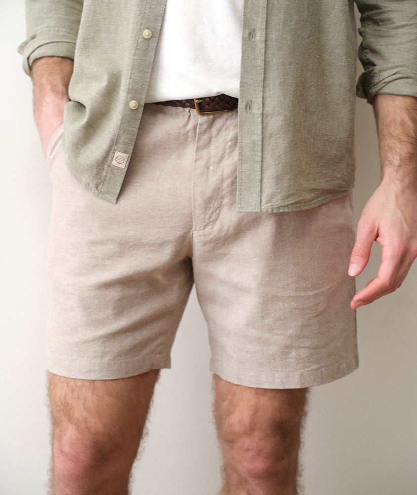 7" Saturday Hemp Chino Short