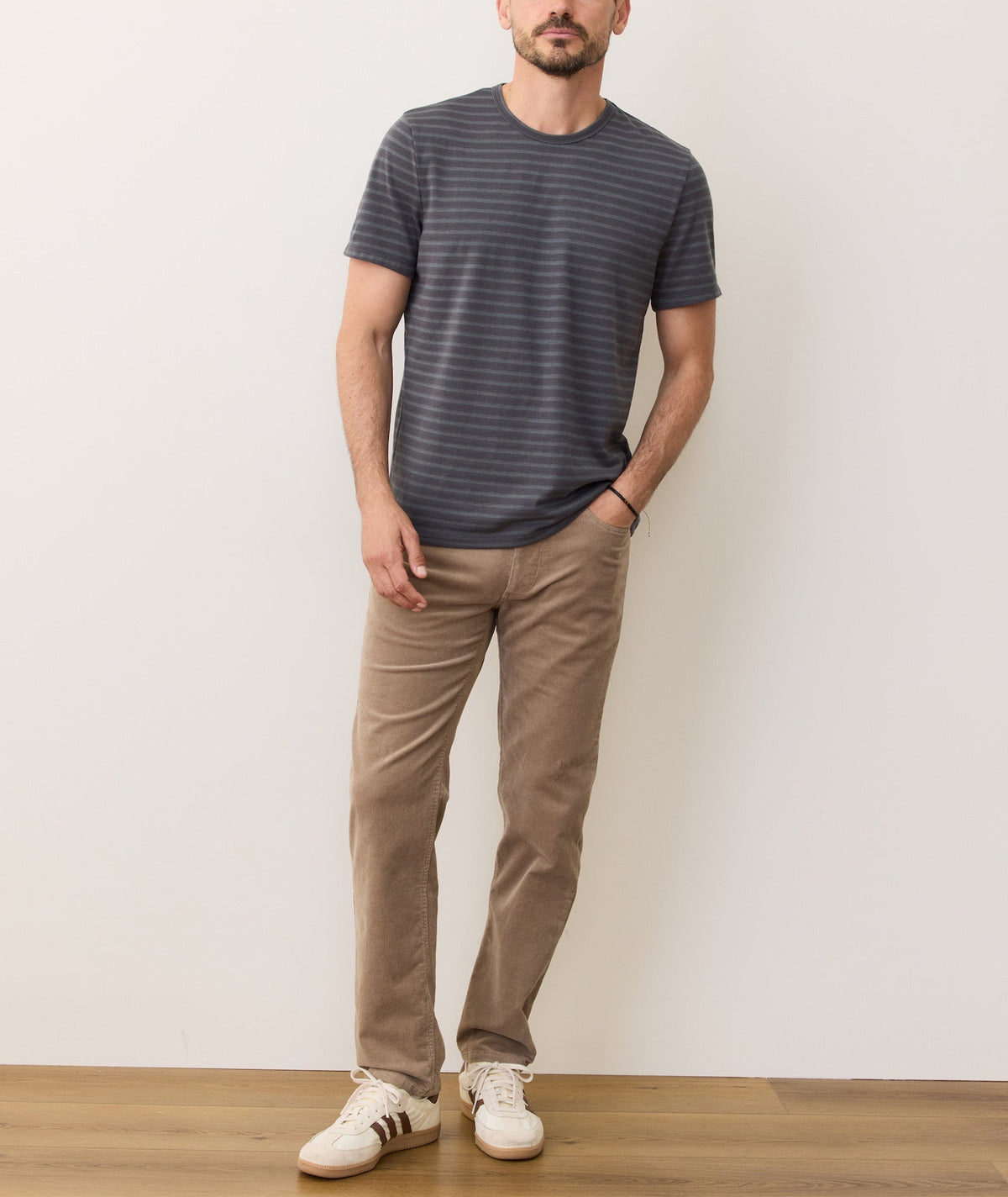 Signature Jacquard Crew Tee