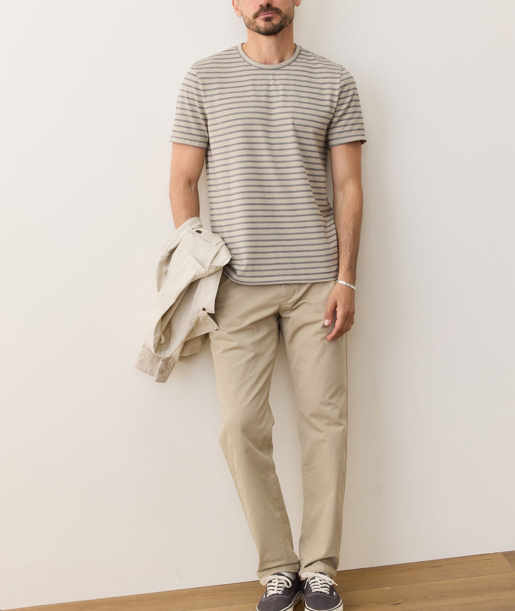 Signature Jacquard Crew Tee