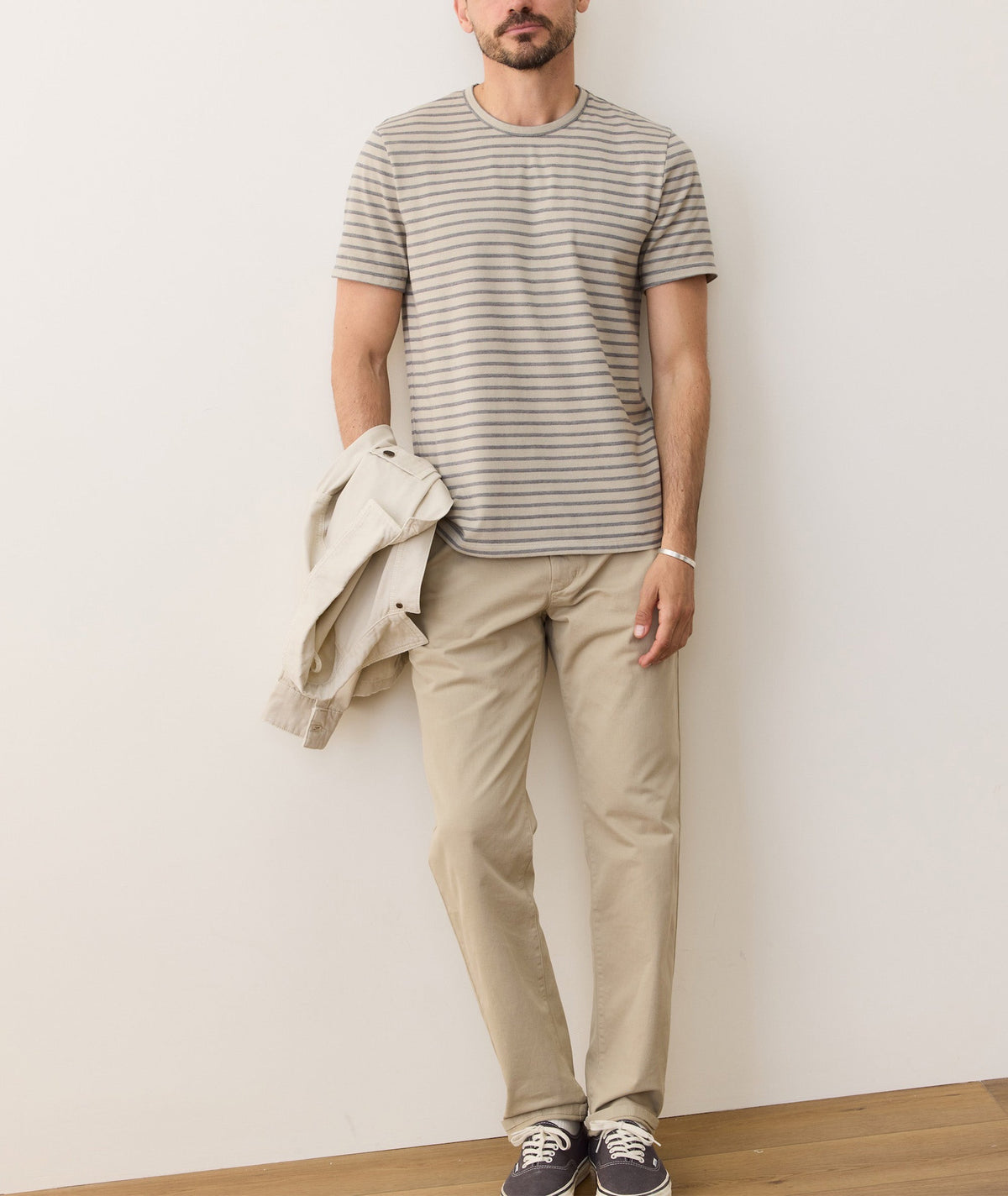 Signature Jacquard Crew Tee