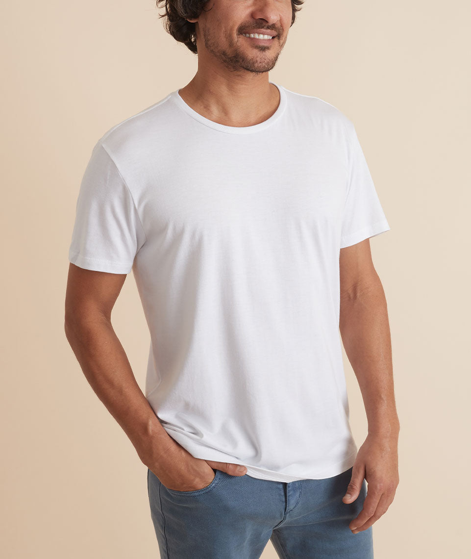 Signature Crewneck - Pure White