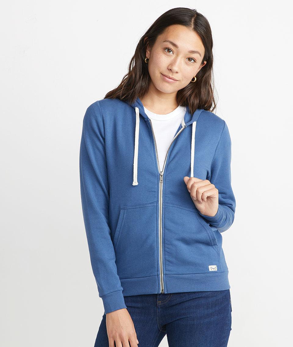 Women's Afternoon Hoodie in Faded Navy