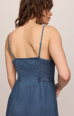 Angel Eyes Denim Mini Dress