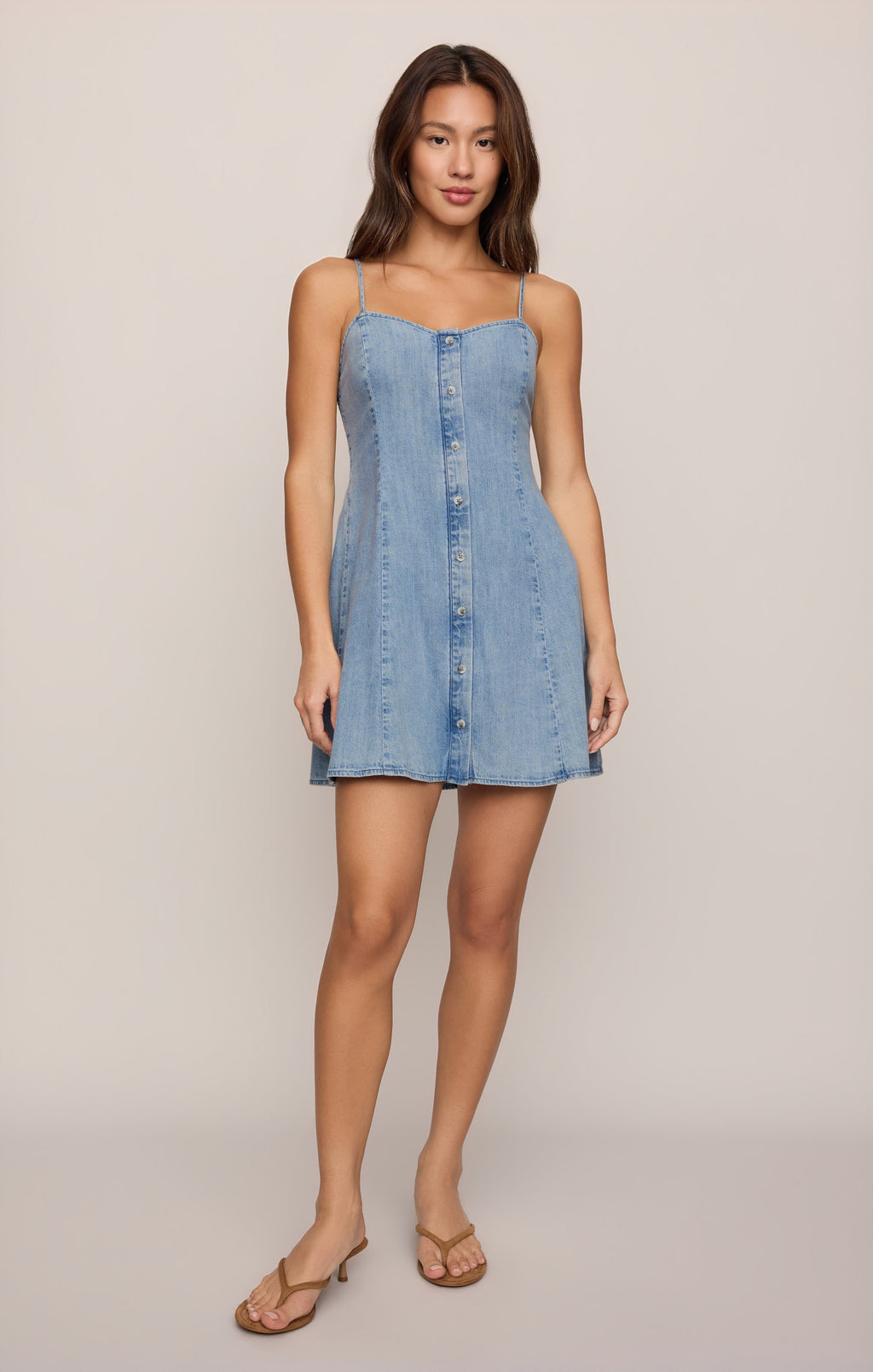Angel Eyes Denim Mini Dress