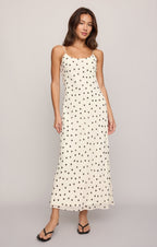 Cecily Polka Dot Slip Dress