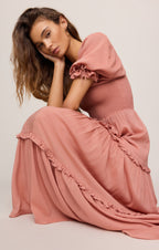 Eliora Smocked Maxi Dress