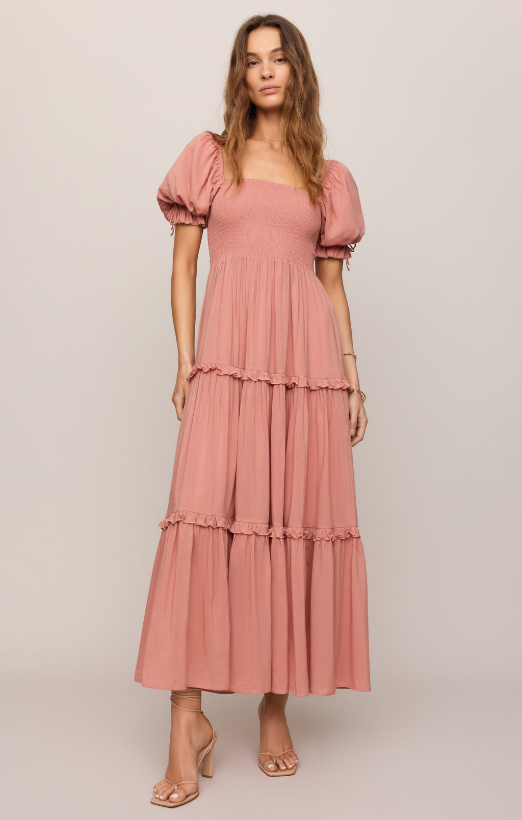 Eliora Smocked Maxi Dress