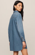 Lucie Denim Shirt Dress