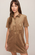 Leone Suede Mini Dress