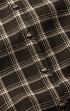 Angel Eyes Plaid Maxi Dress