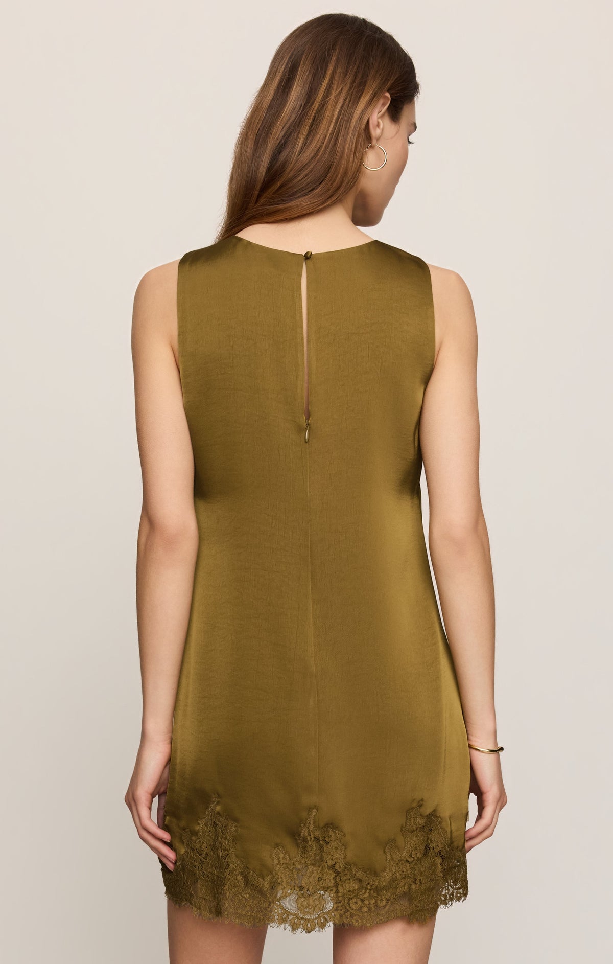 Meadow Muse Lace Mini Dress