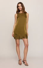 Meadow Muse Lace Mini Dress