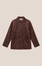 Decker Faux Suede Chore Coat
