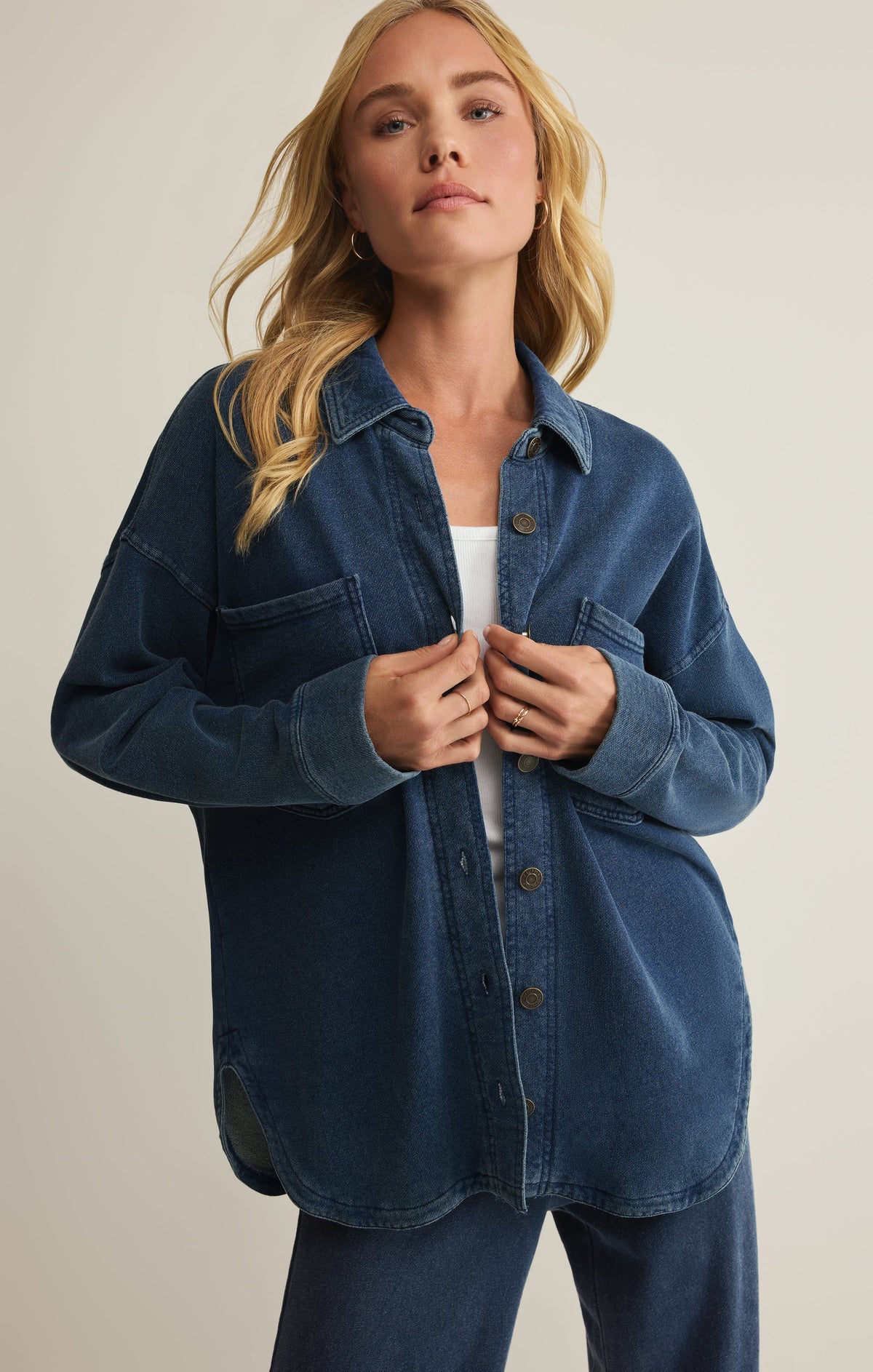 All Day Knit Denim Jacket