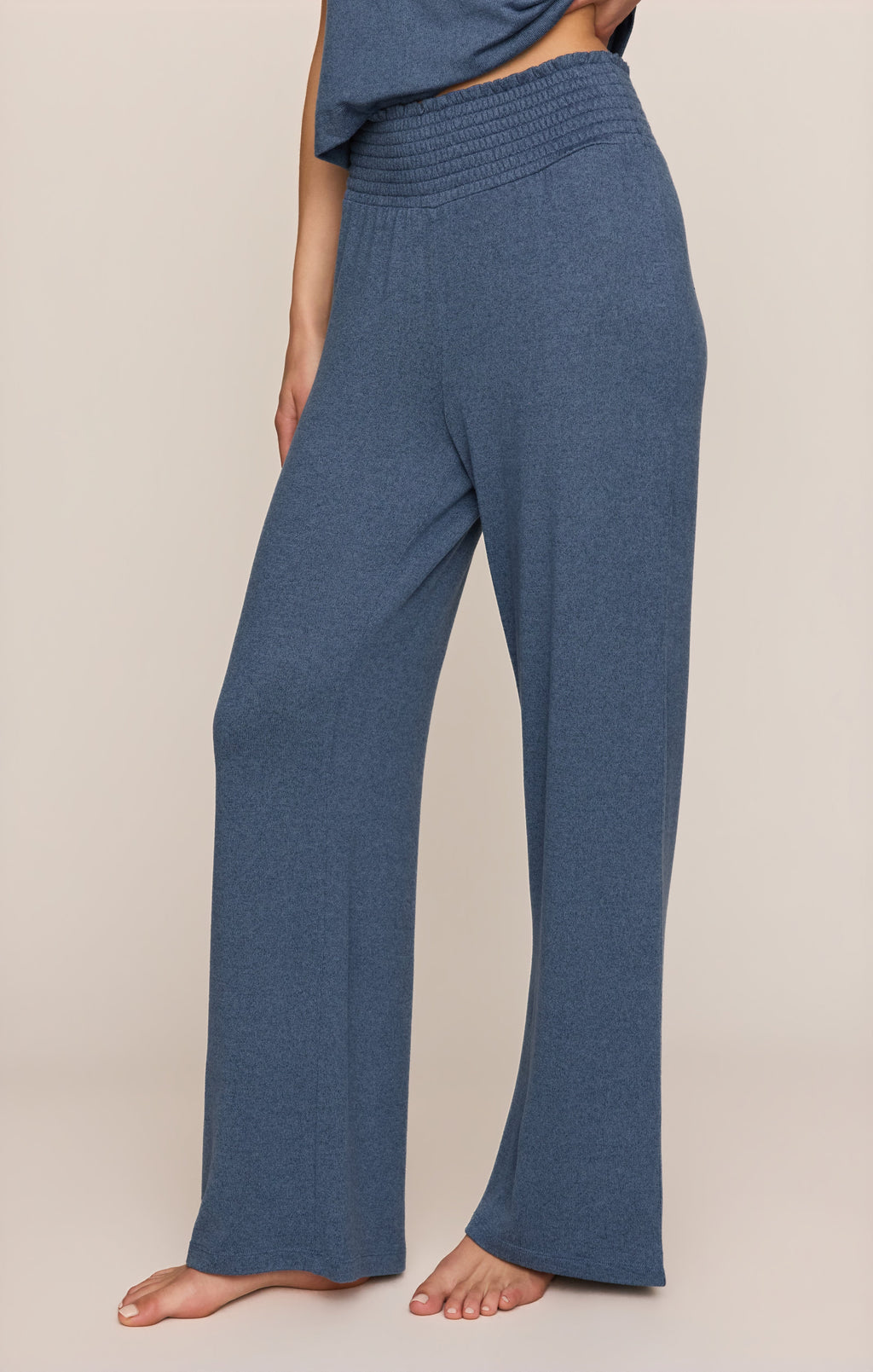 Dawn Smocked Soft Knit Pant