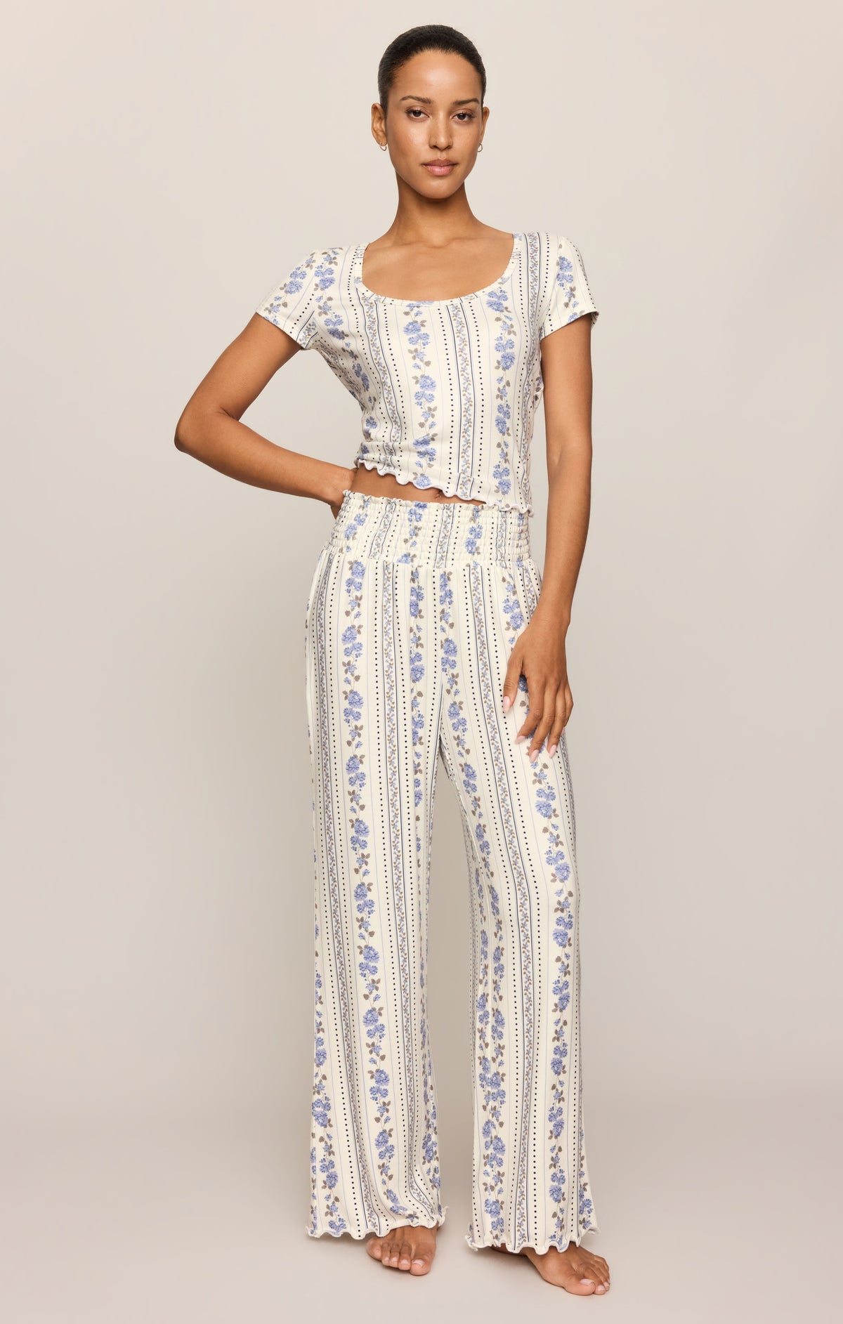 Dawn Boudoir Floral Pant