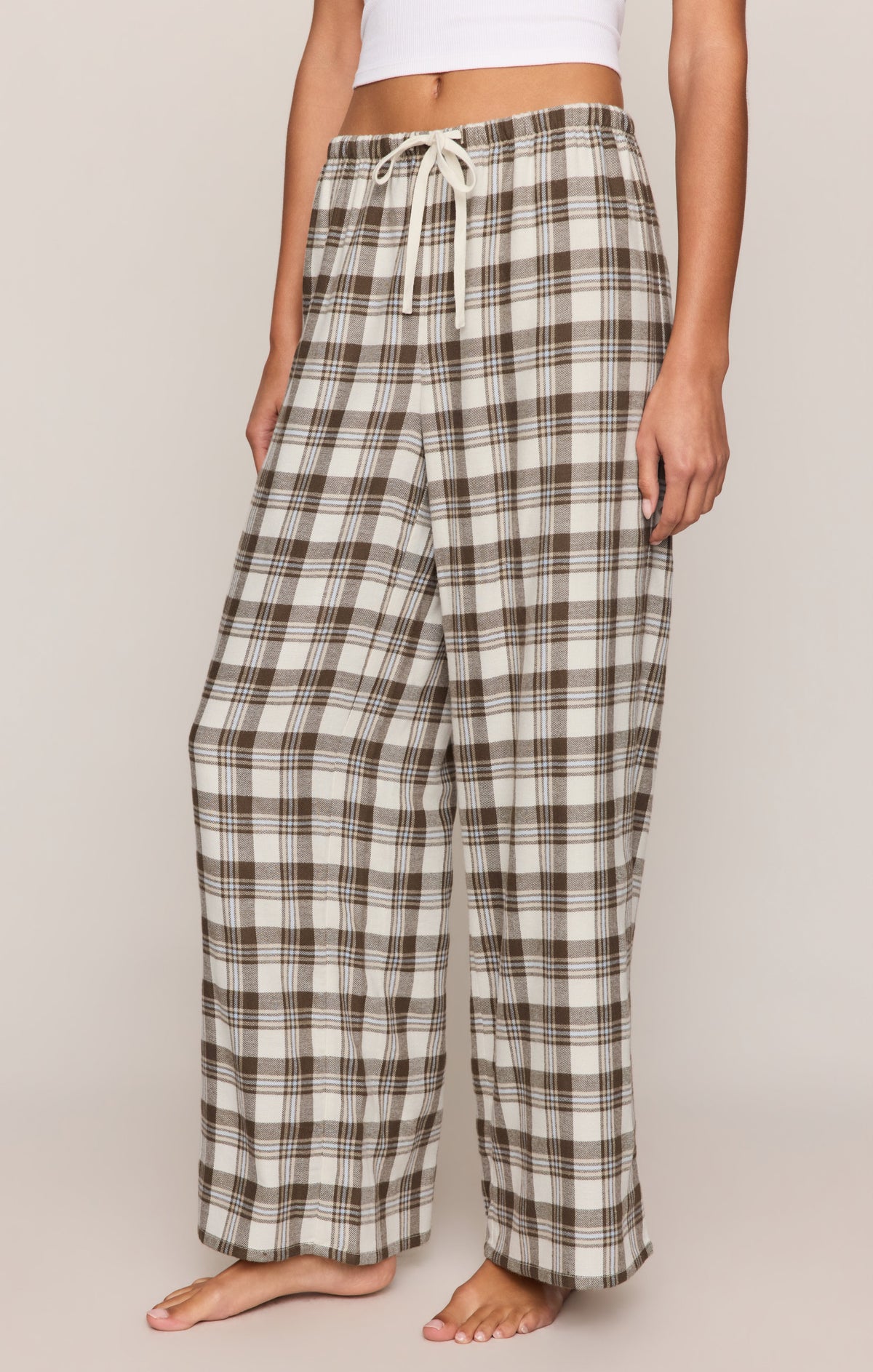 Better Off Plaid Flannel Pant