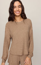 Dawn Smocked Silky Rib Short
