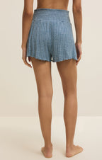 Dawn Smocked Silky Rib Short