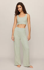 Zoe Silky Rib Tank Bra