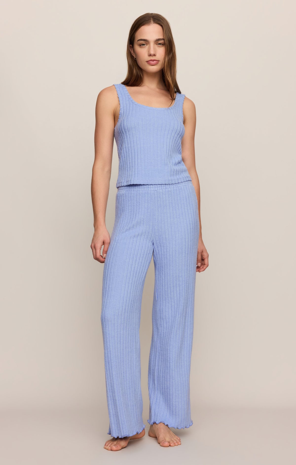 Double Scoop Silky Rib Tank