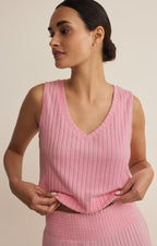 Sloane V-Neck Rib Tank