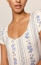 Amour Boudoir Floral Tee