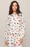 Varsity Silky Jersey Top