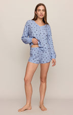 Floral Thermal Long Sleeve