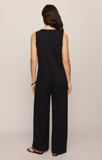 Solace Textured Slub Jumpsuit