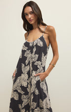 Flared Asha Floral Jumpsuit
