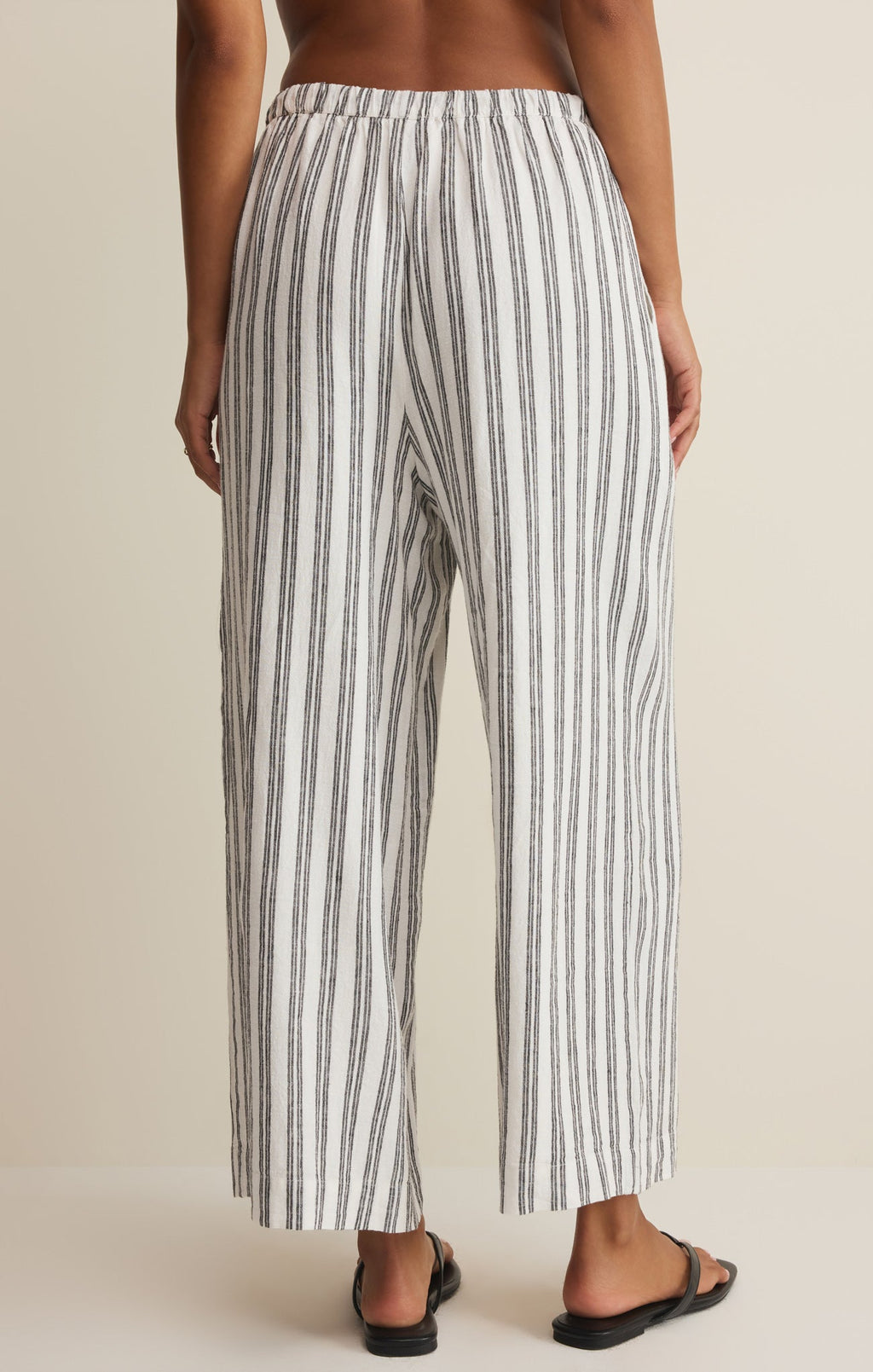 The Perfect Striped Linen Pant