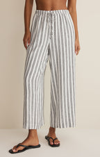 The Perfect Striped Linen Pant
