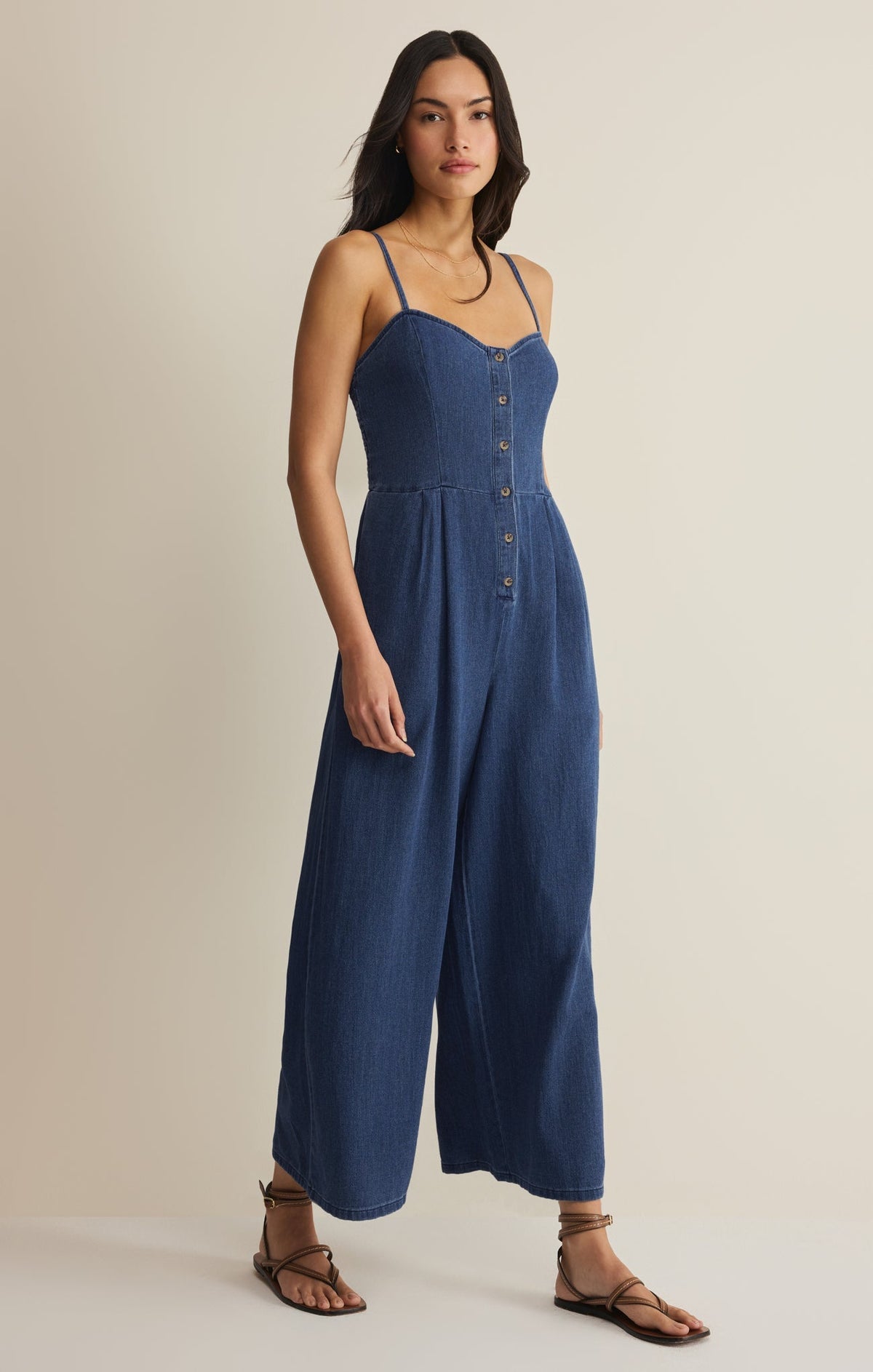 Angel Eyes Twill Jumpsuit