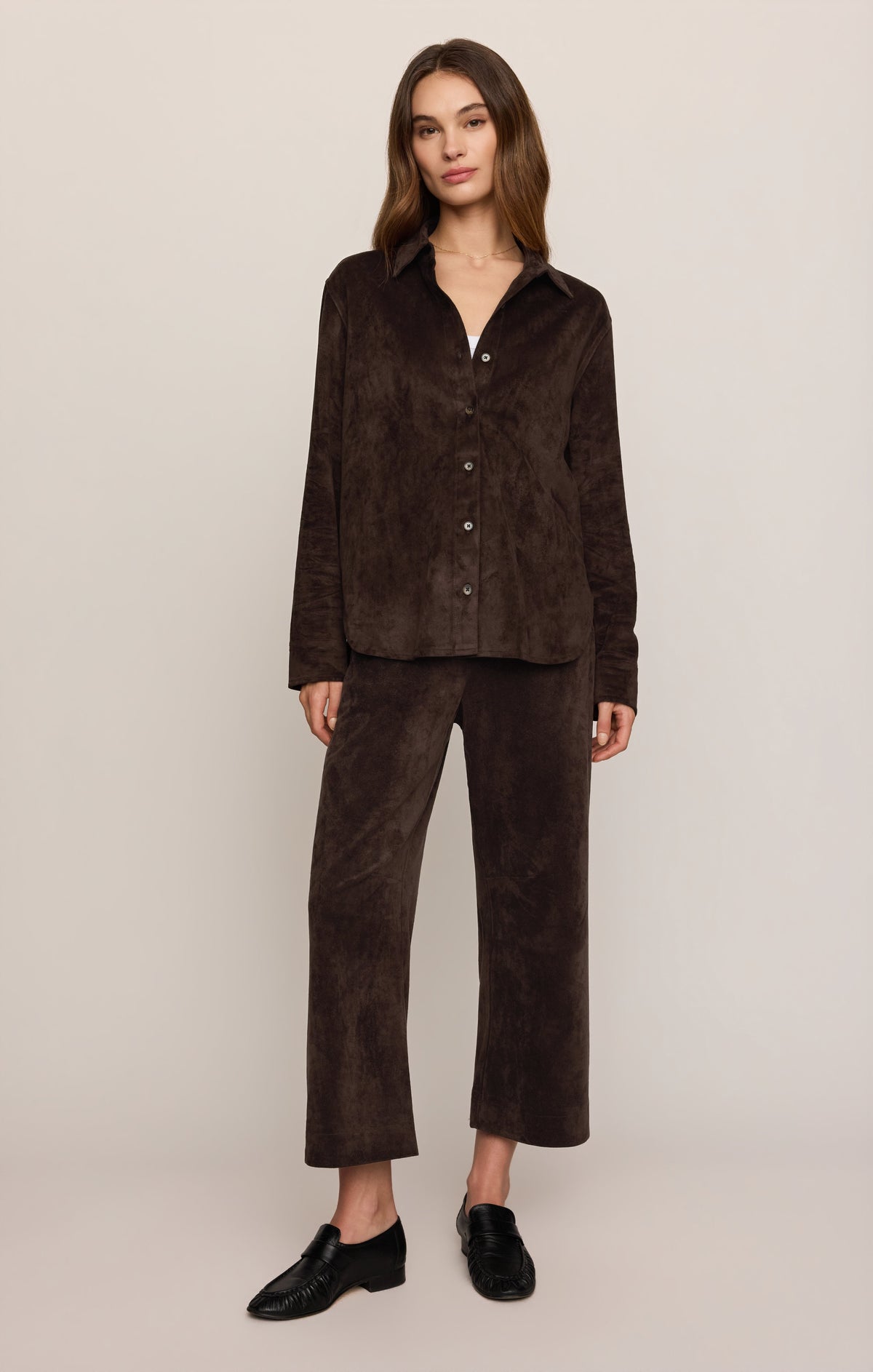 Drift Faux Suede Pant