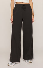 Sport Stripe Knit Denim Pant