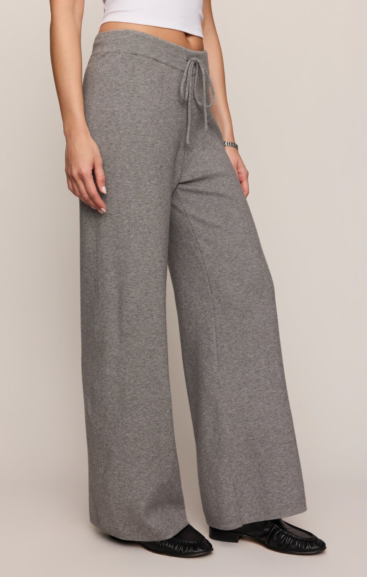 Take It Easy Wide Leg Sweater Pant