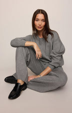 Take It Easy Wide Leg Sweater Pant