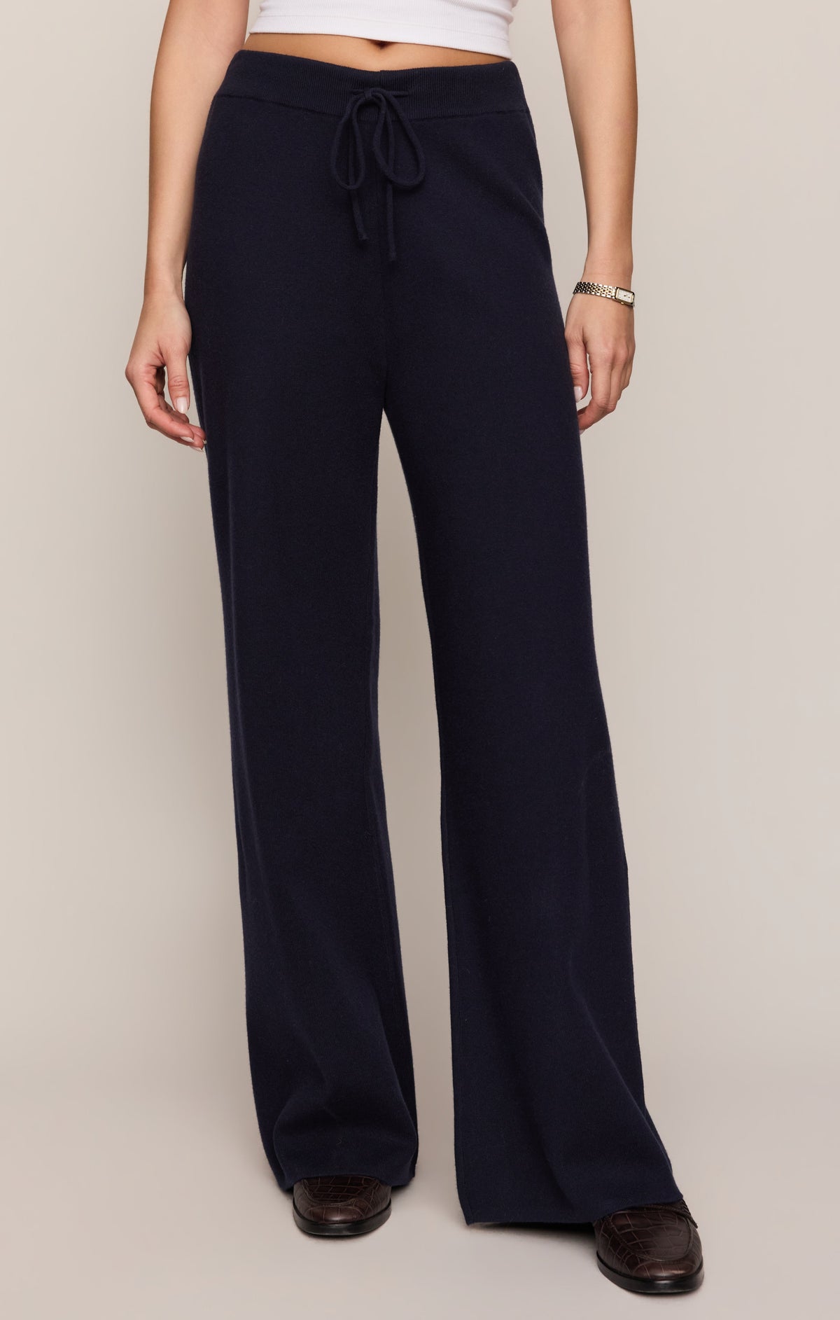 Take It Easy Wide Leg Sweater Pant