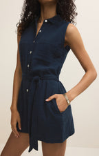 New Light Airy Gauze Romper