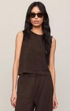 Sloane Cotton Jersey Tank