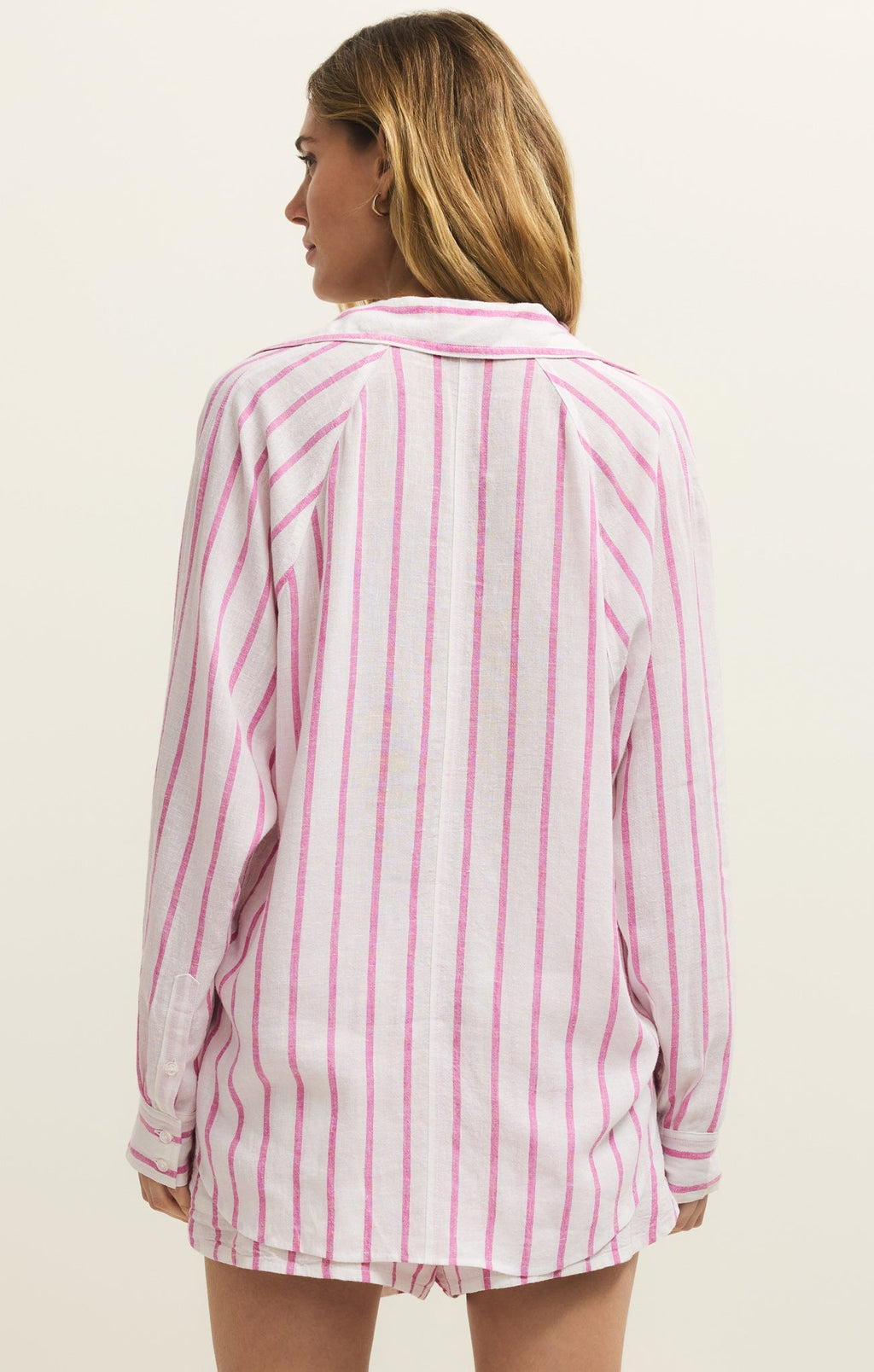 The Perfect Linen Striped Top