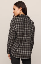 River Plaid Button Up