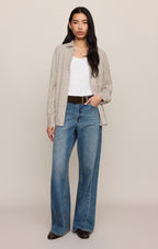 River Plaid Button Up
