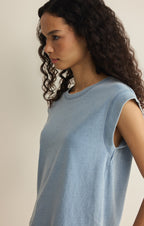 Camino Cotton Jersey Denim Tee