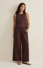 Sloane Linen Cropped Tank