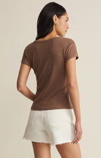 Leisurely Scoop Neck Tee