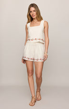 Charli Embroidered Tank