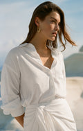 The Signature Linen Top