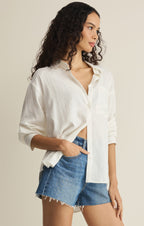 The Signature Linen Top